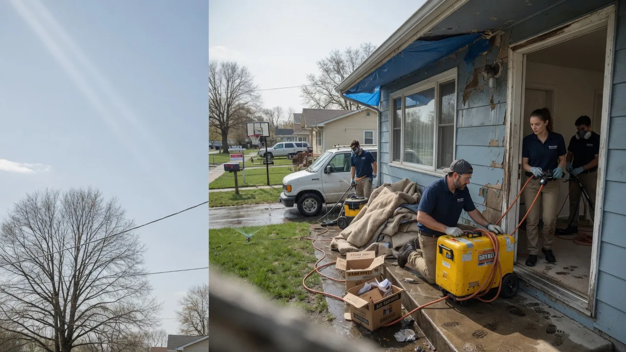 Basement Flood Cleanup in Cranberry, PA near me